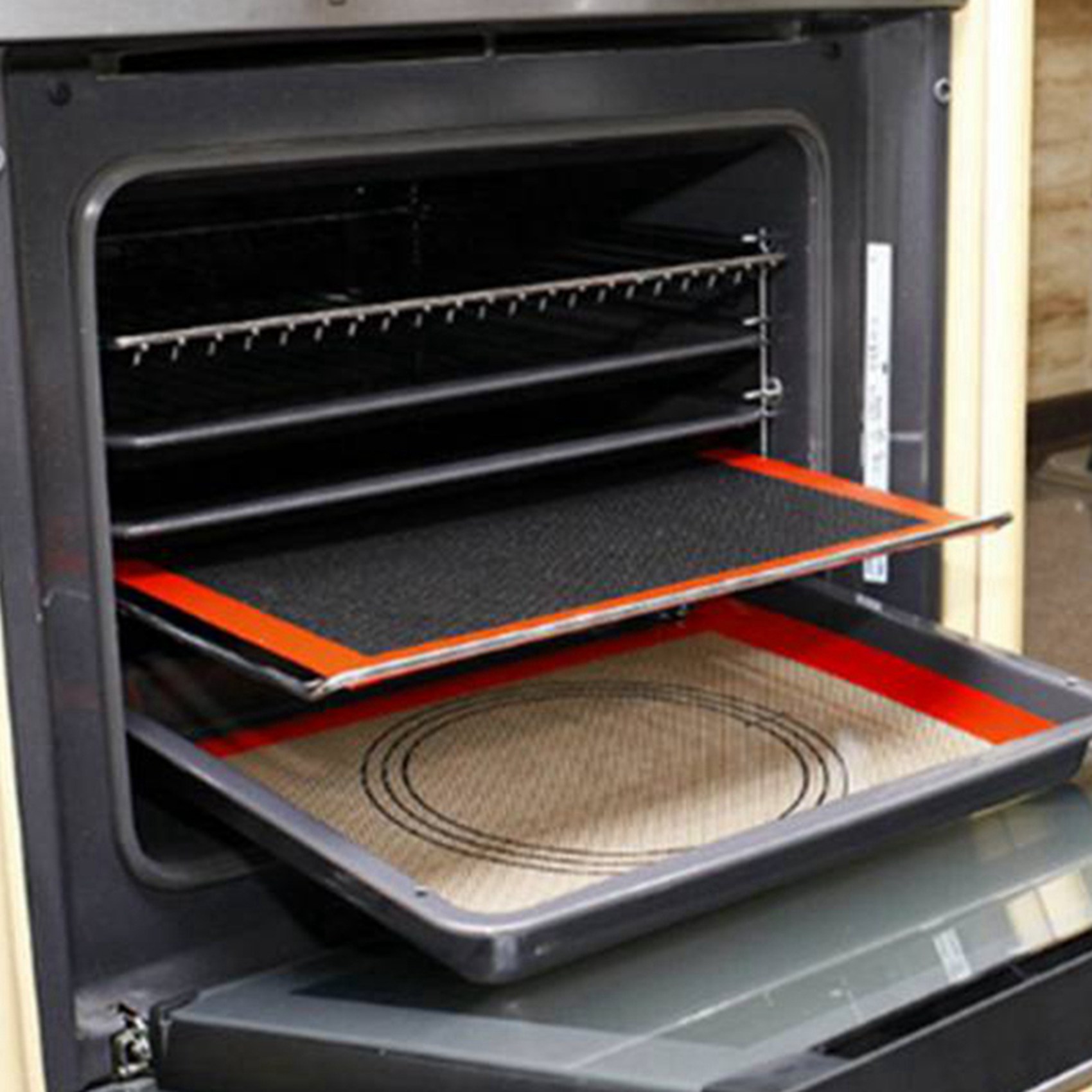 Kitchen Baking Mat - SYW-Biscuit/Bread/Kitchen Baking Appliance Accessories Perforated Silicone