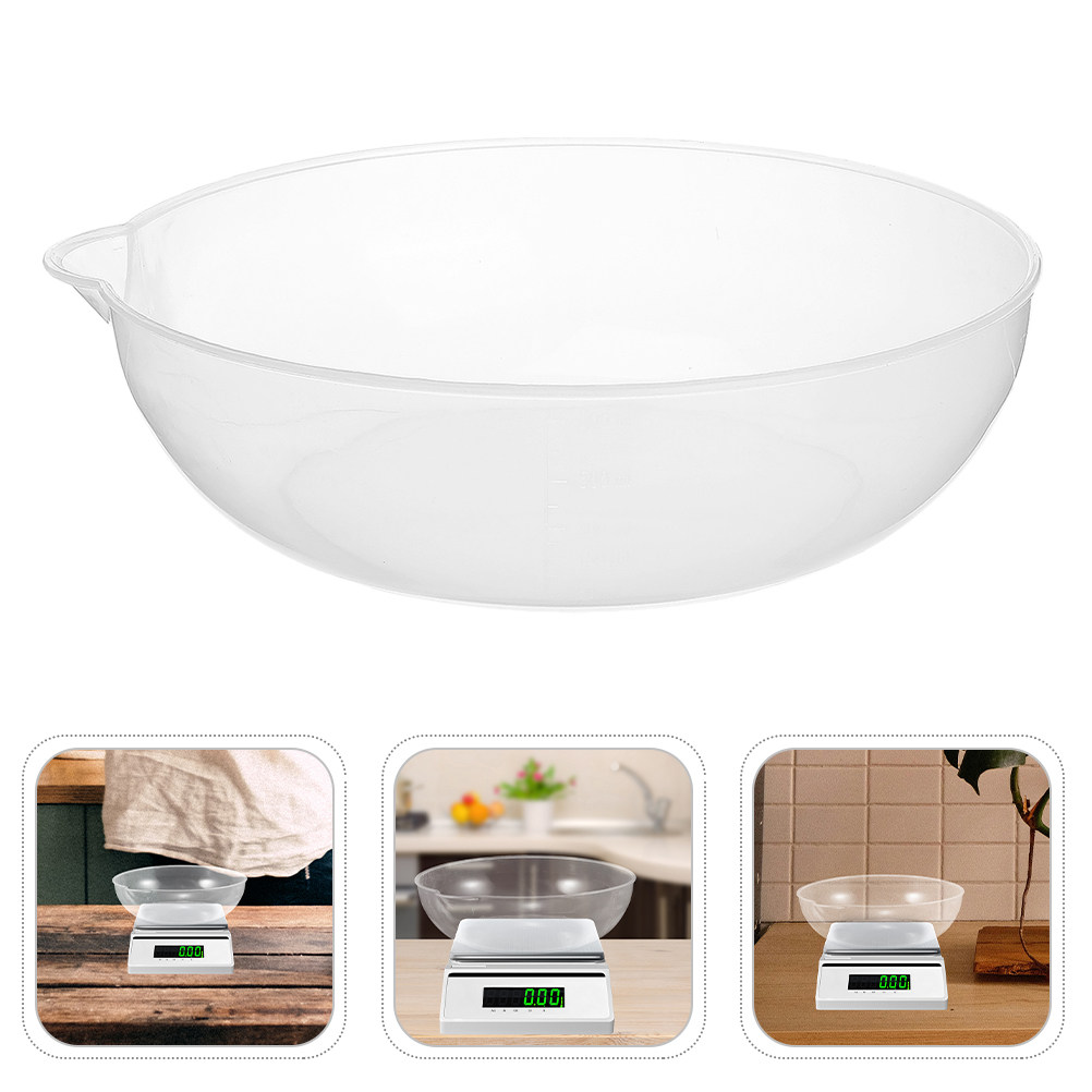 Kitchen Baking Dishes - 8Pcs Kitchen Scale Tray Clear Plastic