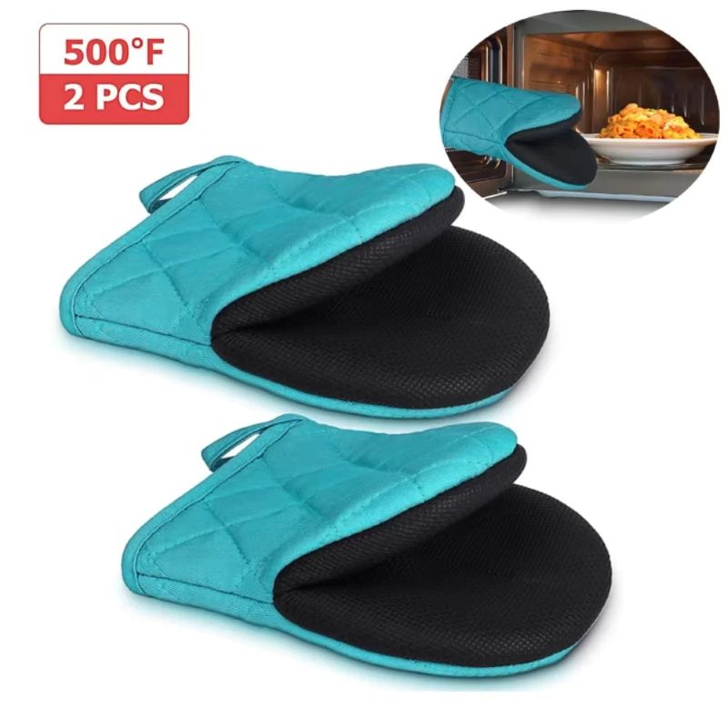 Kitchen Baking Dishes - 1/2PCS Fish Shaped Silicone Oven Gloves