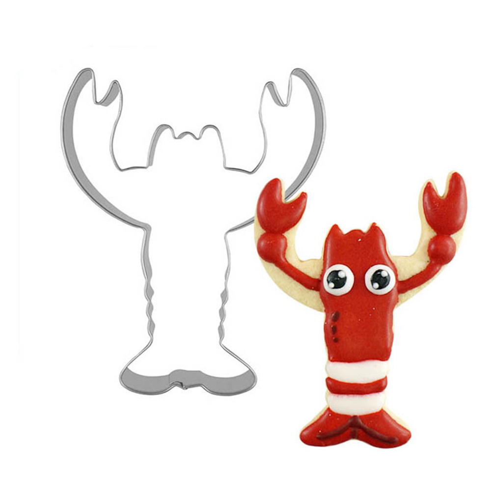 4pcs Lobster Shape Cookie Cutt - Kitchen Baking Cake review and price