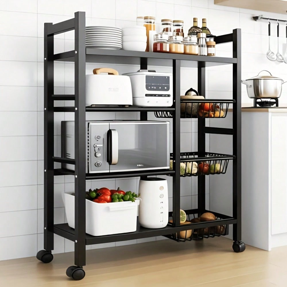 Movable Kitchen Storage Rack W - Kitchen Baking Island review and price