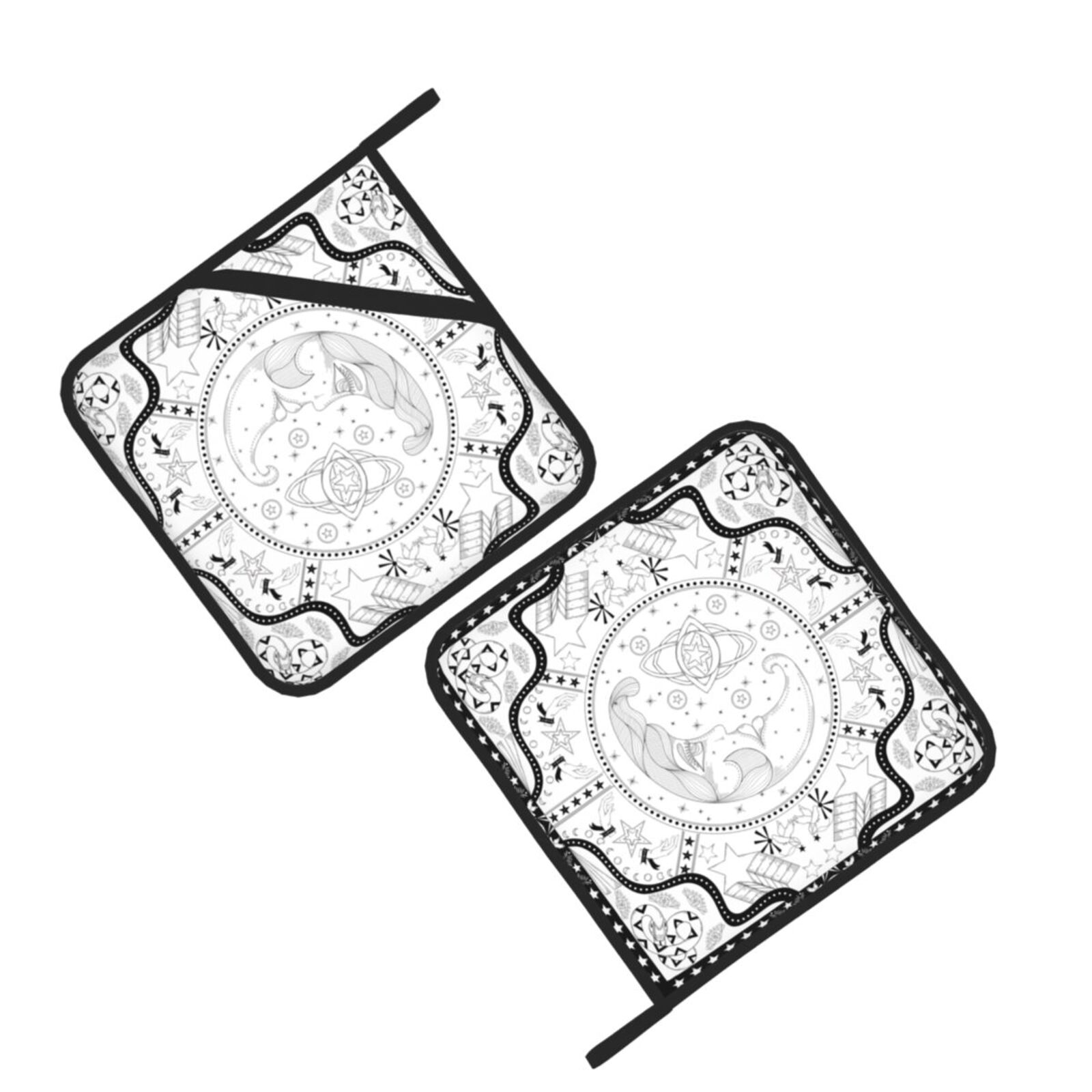 Fantasism Pot Holders Set of 2 - Kitchen Baking Dishes review and price