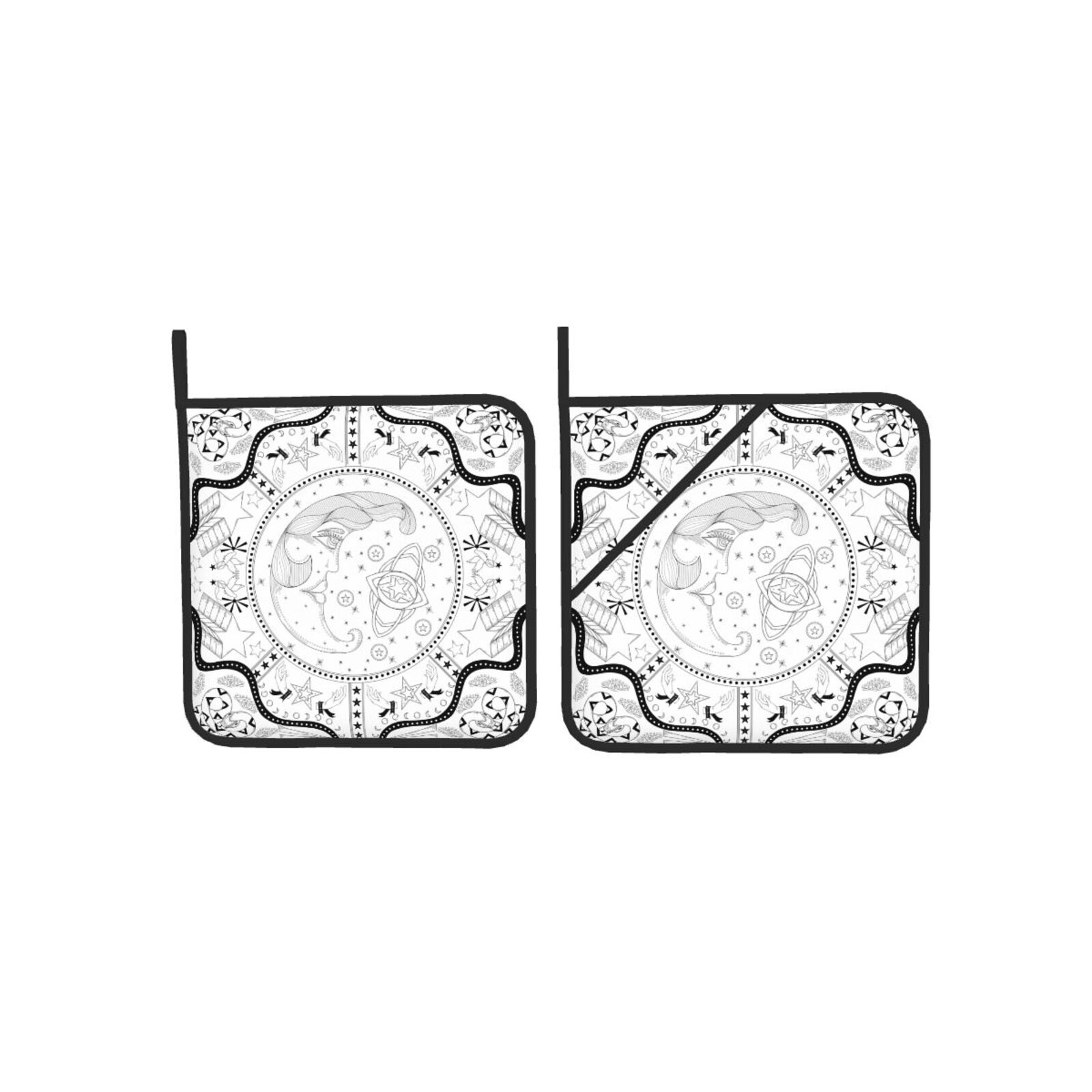 Fantasism Pot Holders Set of 2 - Kitchen Baking Dishes review and price