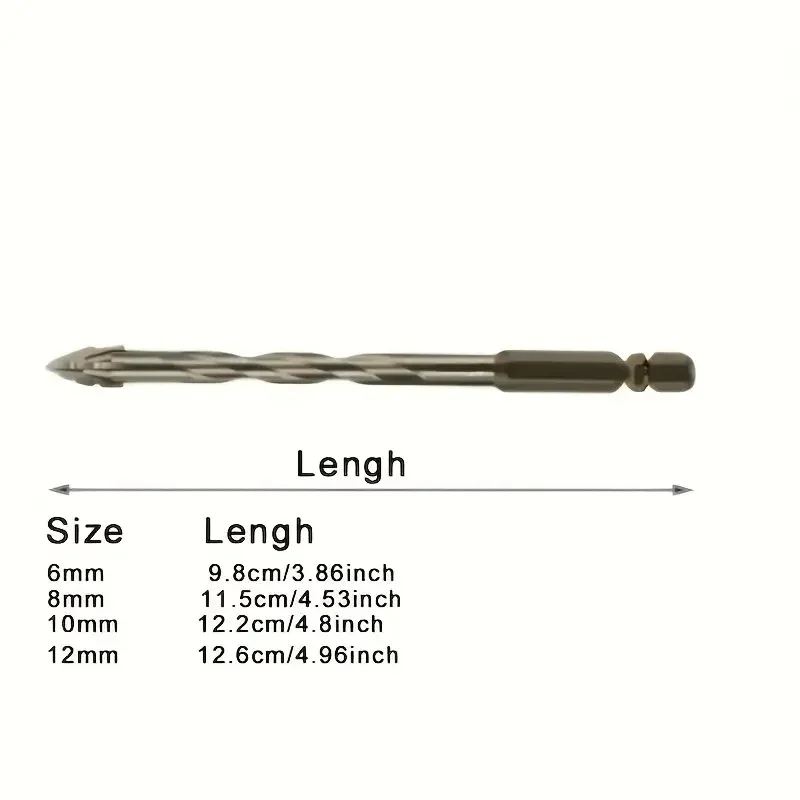 4-Flute Carbide Drill Bit Set  - Rolling Pin Marble review and price
