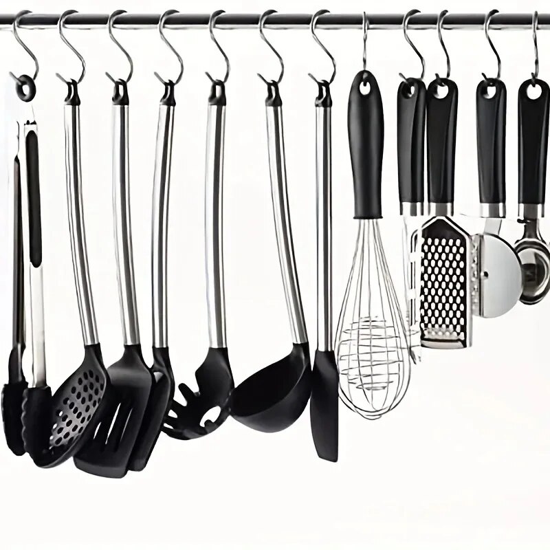 10pcs Stainless Steel S Shaped - Kitchen Jobs review and price