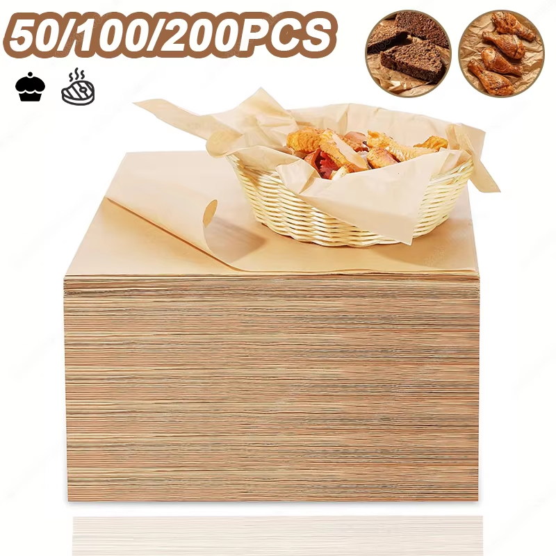 50/100/200PCS Baking Paper Par - Kitchen Baking Mat review and price