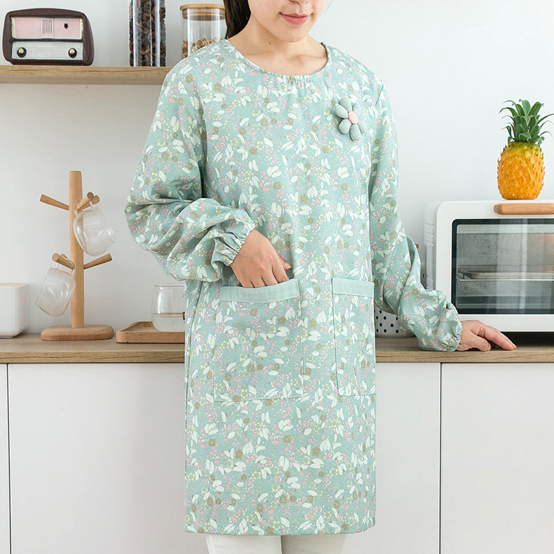 Women's Cotton Long Sleeved Ap - Kitchen Jobs review and price