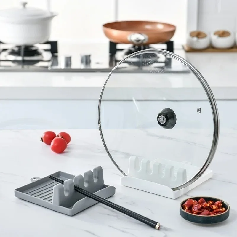 Pan Lid Holder Supports Spoons - Kitchen Baking Pan Organizer review and price