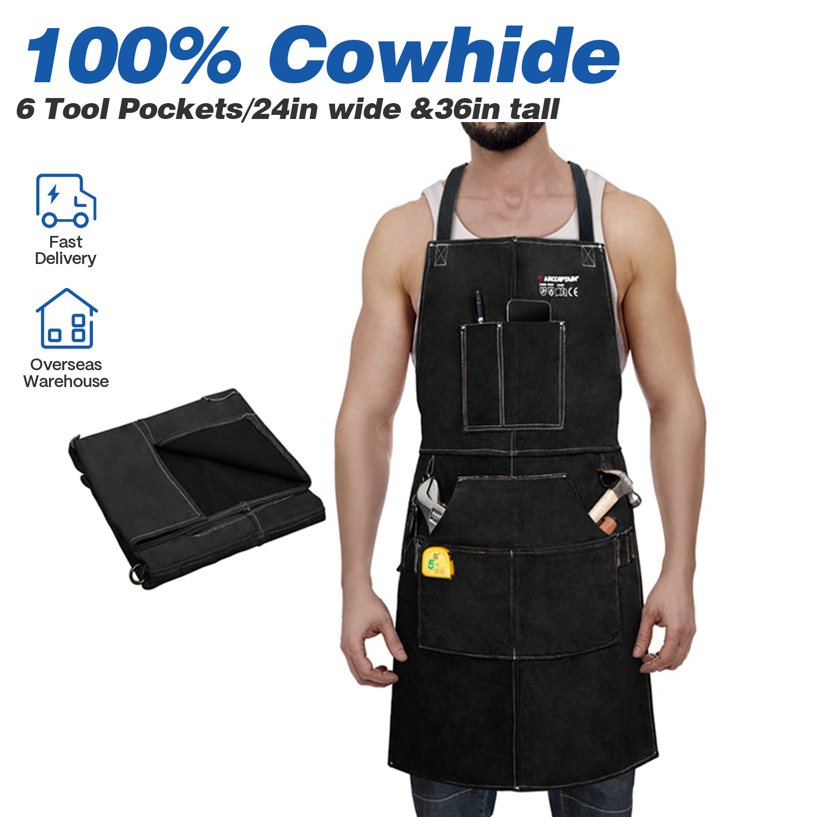ARCCAPTAIN Leather Welding Wor - Kitchen Jobs review and price