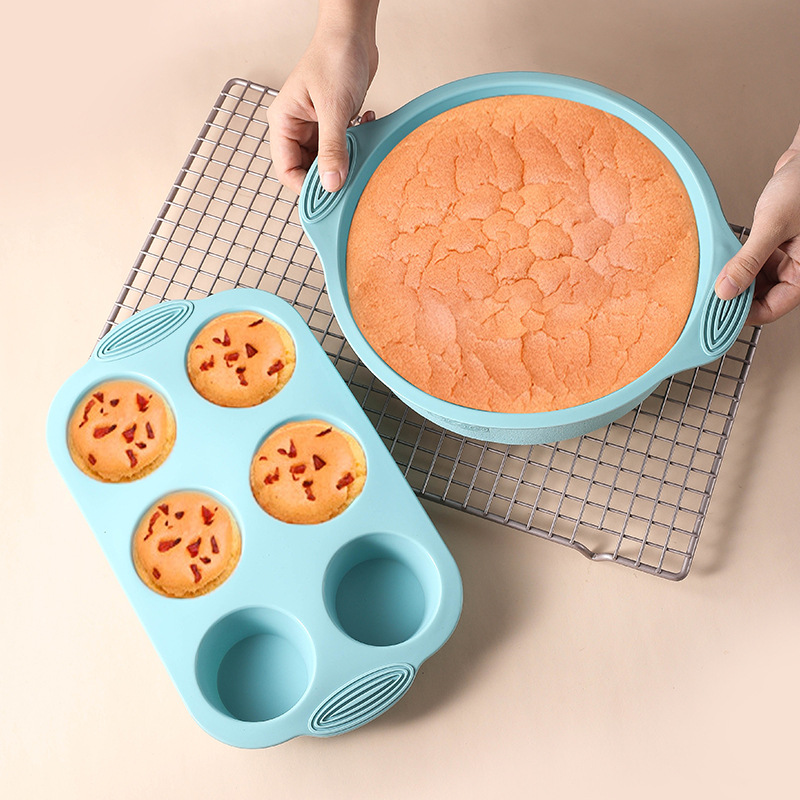 Silicone Cake Baking Mould Set - Kitchen Baking Kit review and price