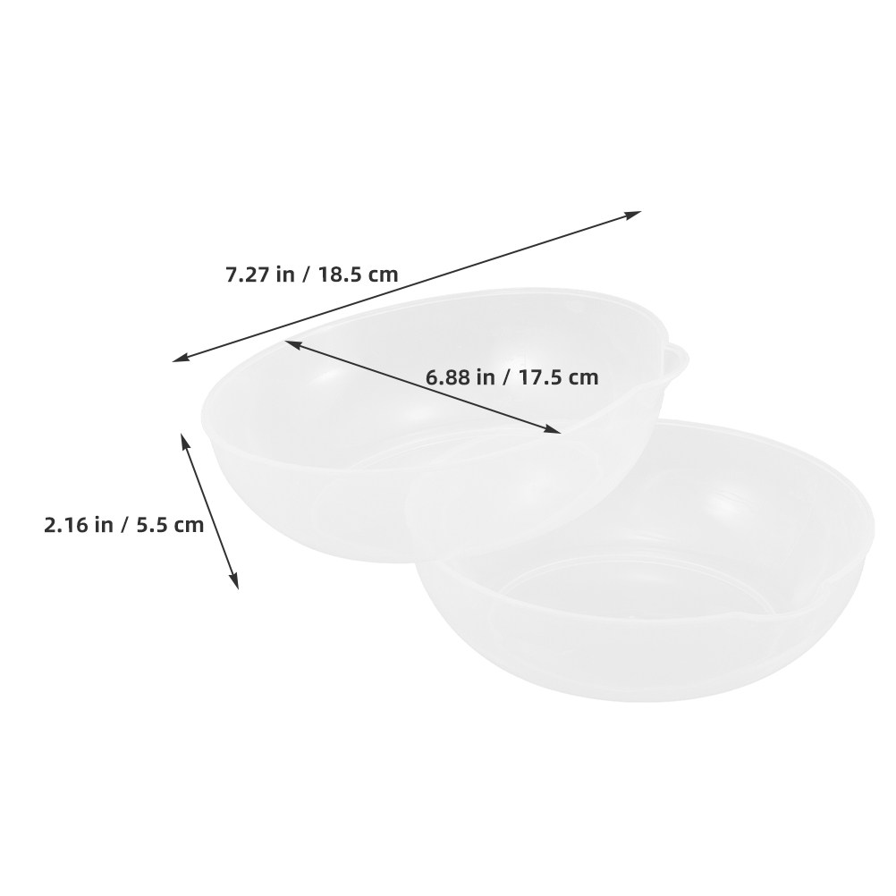 8Pcs Kitchen Scale Tray Clear  - Kitchen Baking Dishes review and price