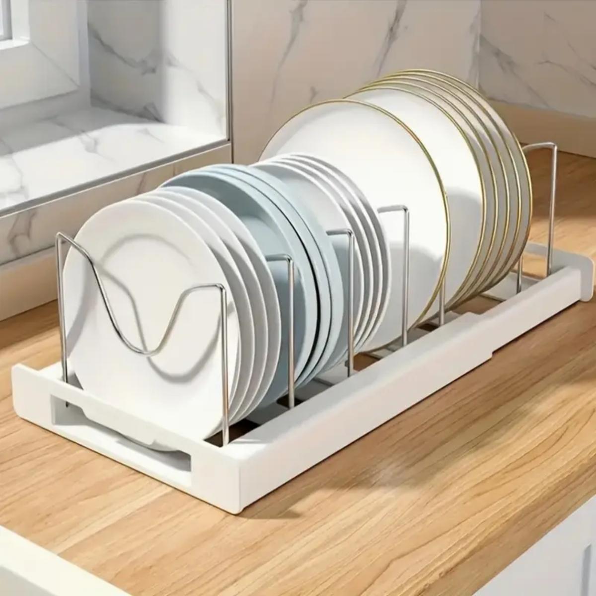 Expandable Kitchen Pot Pan Org - Kitchen Baking Pan Organizer review and price