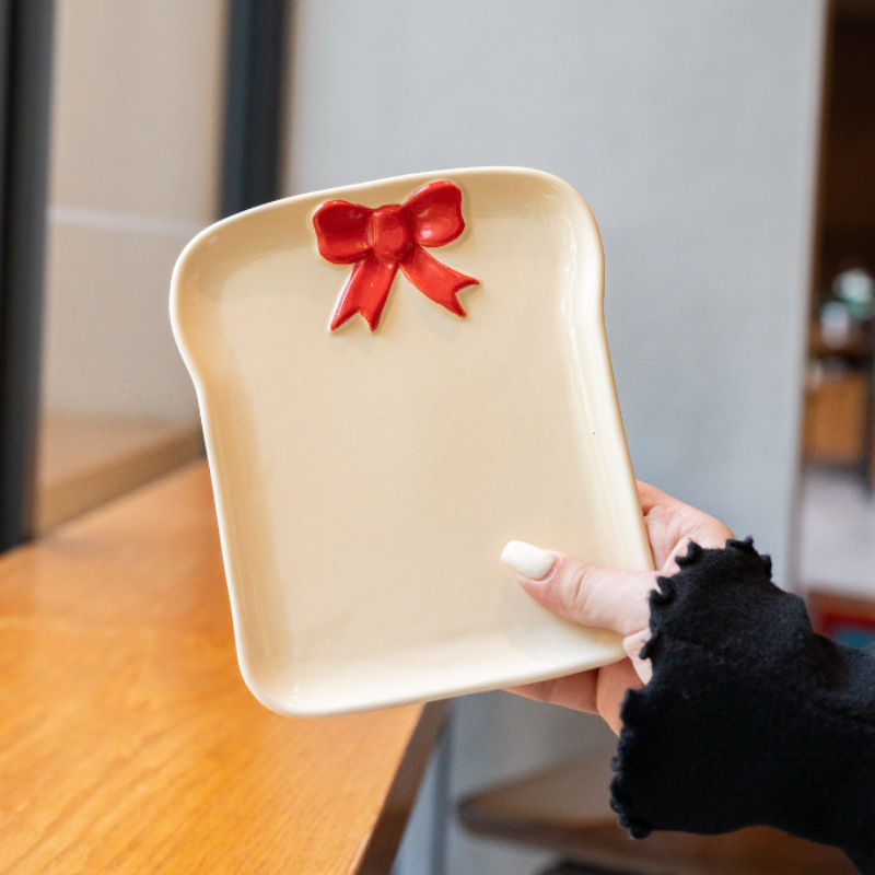 Exquisite Bow Shaped Sauce Cer - Kitchen Baking Dishes review and price