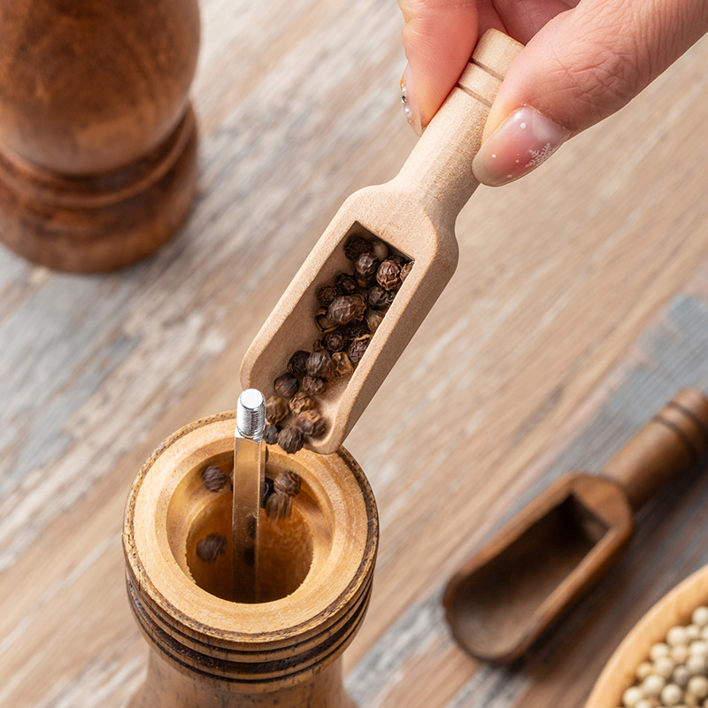 2/5PCS Wooden Coffee Scoop Set - Kitchen Baking Kit review and price