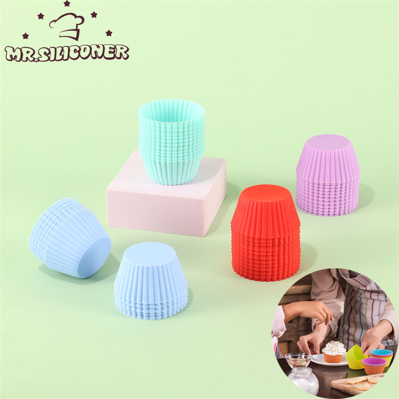 6Pcs/Set Silicone Cake Mold Ro - Kitchen Baking Kit review and price