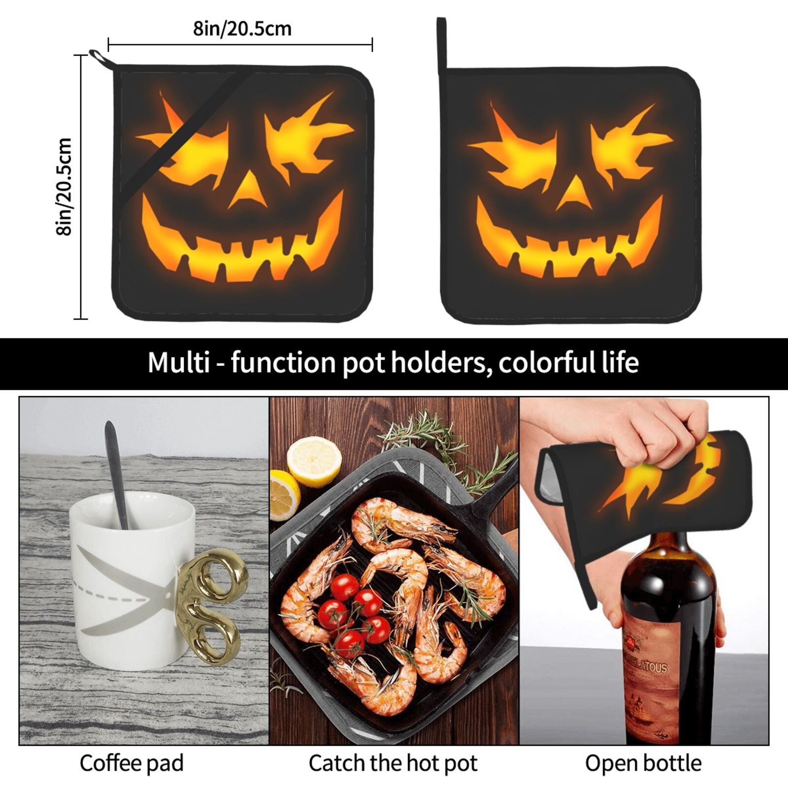 Expression Pot Holders Set of  - Kitchen Baking Dishes review and price