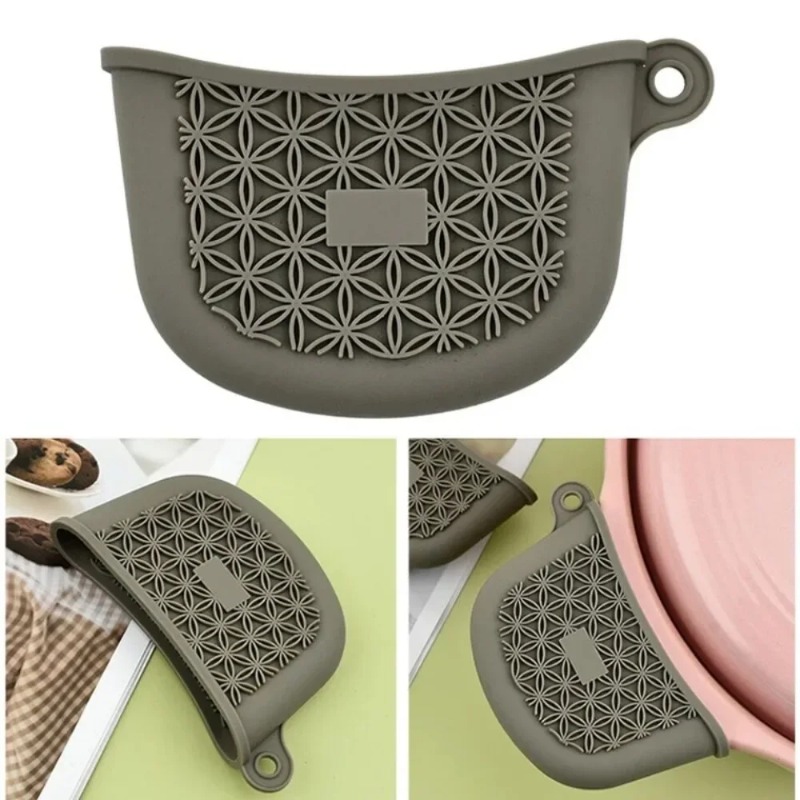 Thickened Silicone Pan Handle  - Kitchen Baking Pan Organizer review and price