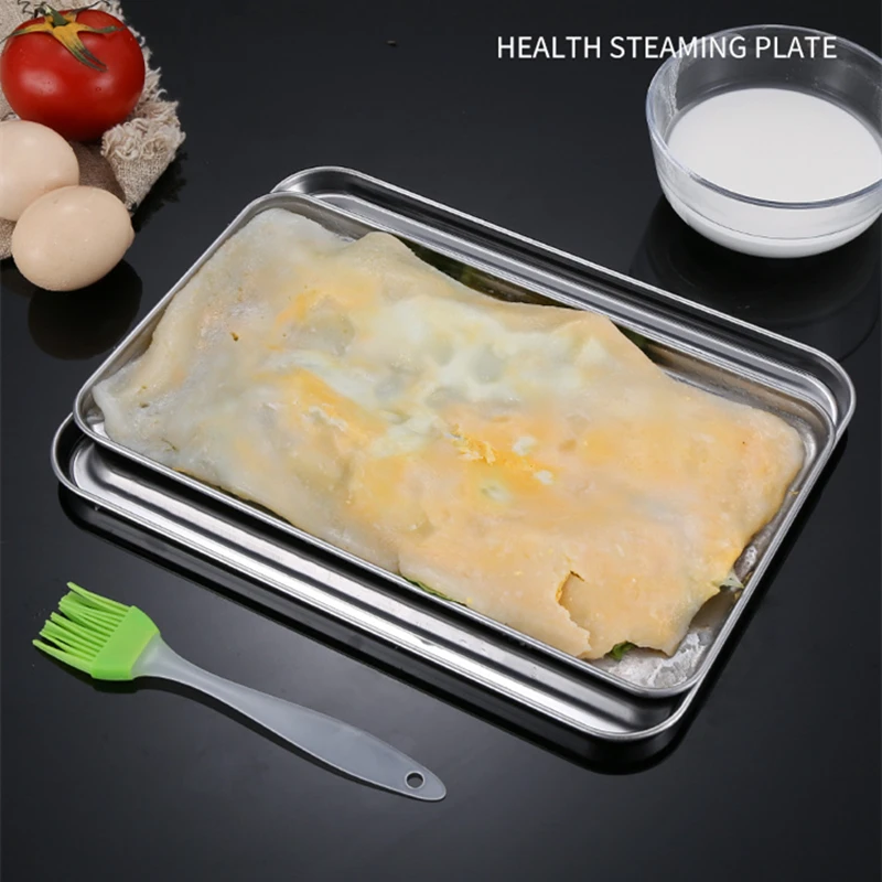 Stainless Steel Rectangle Food - Kitchen Baking Dishes review and price