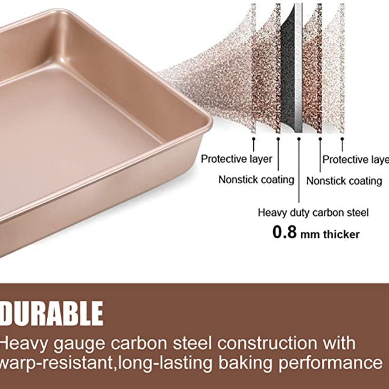 Thicken Carbon Steel Golden Ba - Springform Pan Set review and price