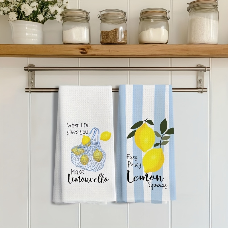 2Pcs, Lemon Mesh Kitchen Towel - Kitchen Baking Kit review and price