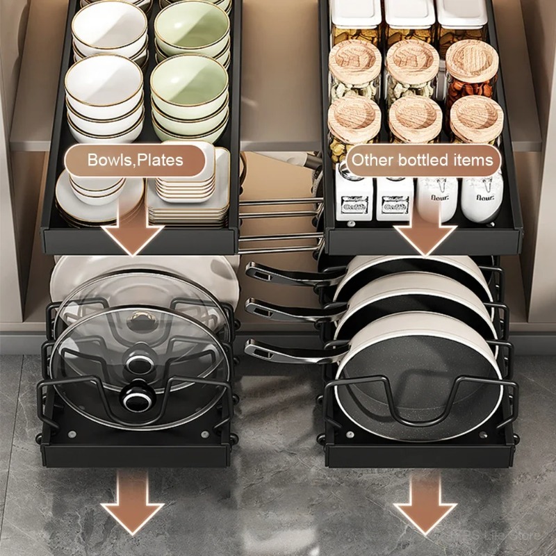 Hot SaleMultifunctional Pull-o - Kitchen Baking Pan Organizer review and price