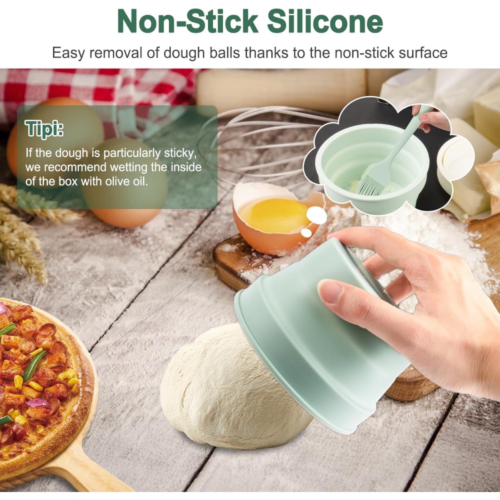 Lidded Hybrid Pizza Dough Box, - Kitchen Jobs review and price