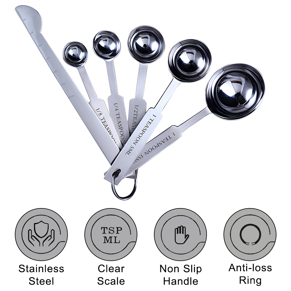 Stackable Measuring Cups and S - Kitchen Baking Kit review and price
