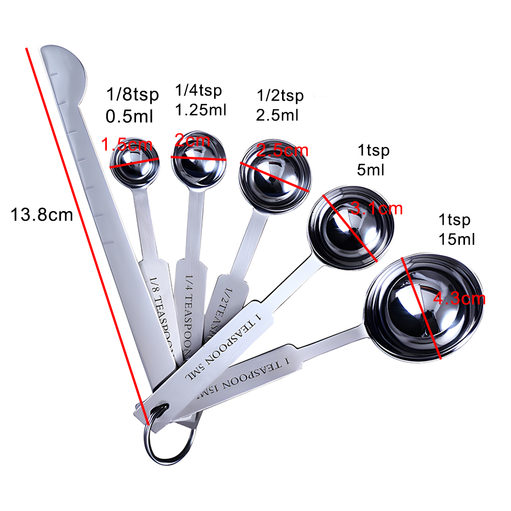 Stackable Measuring Cups and S - Kitchen Baking Kit review and price
