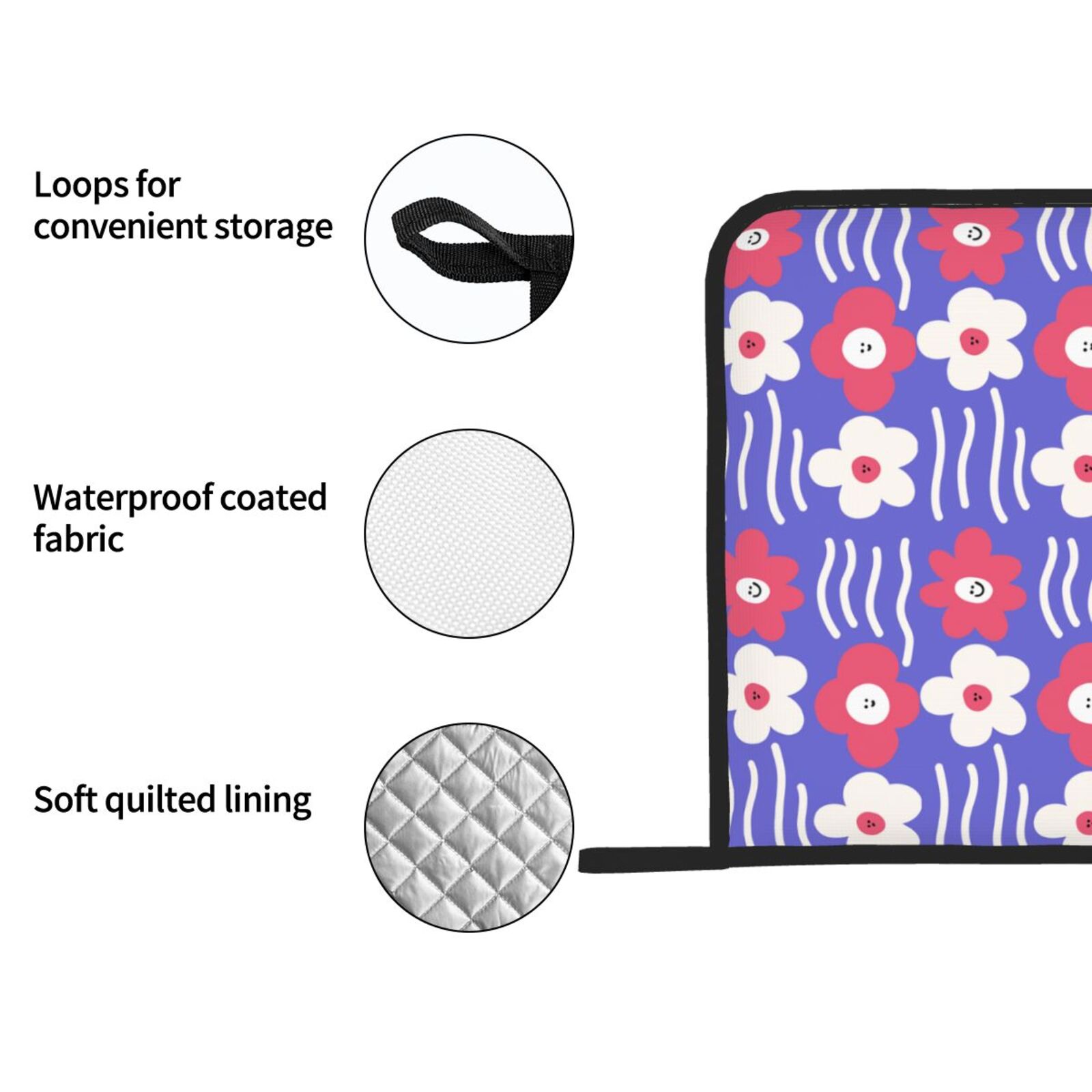 Floral Flowers Pot Holders Set - Kitchen Baking Dishes review and price