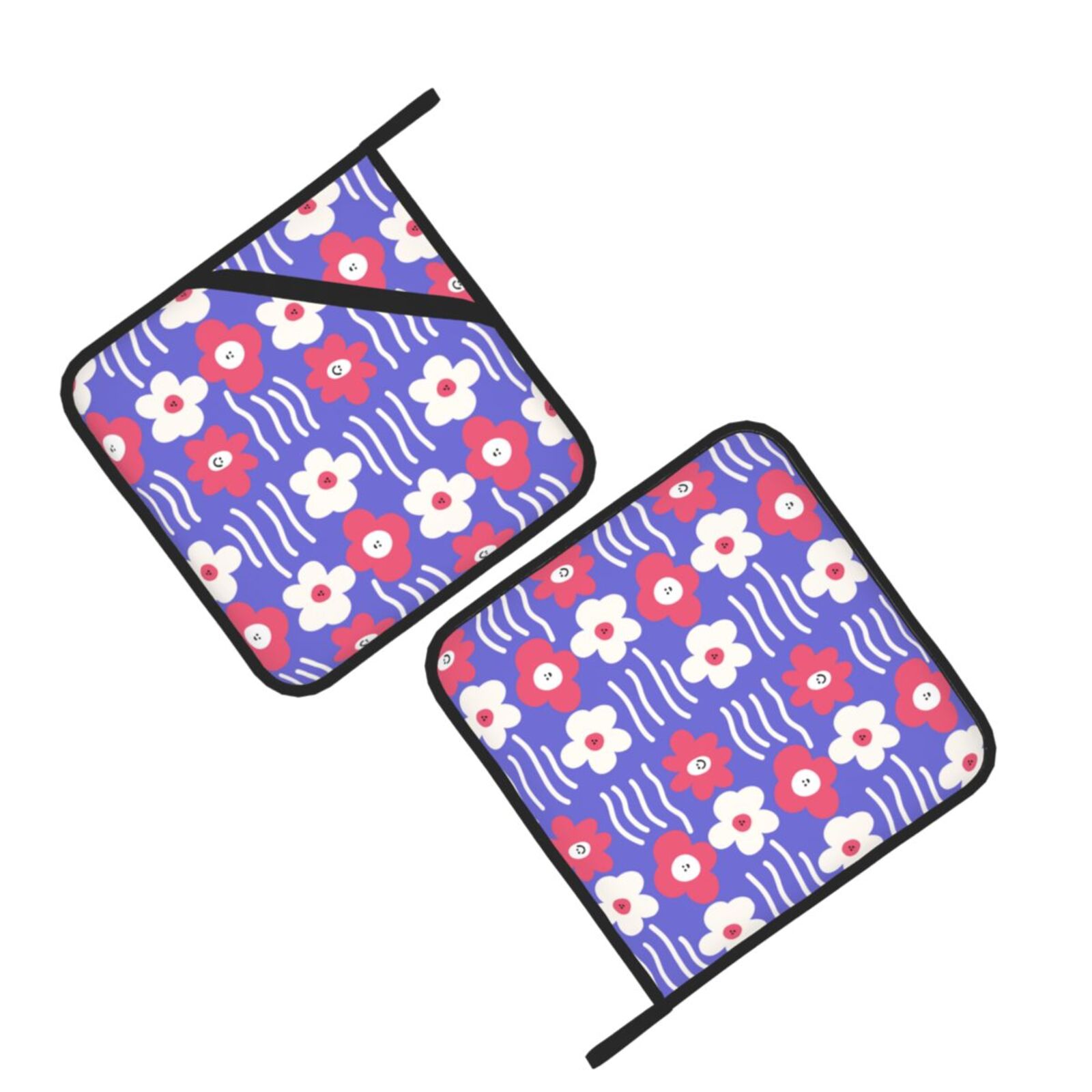 Floral Flowers Pot Holders Set - Kitchen Baking Dishes review and price