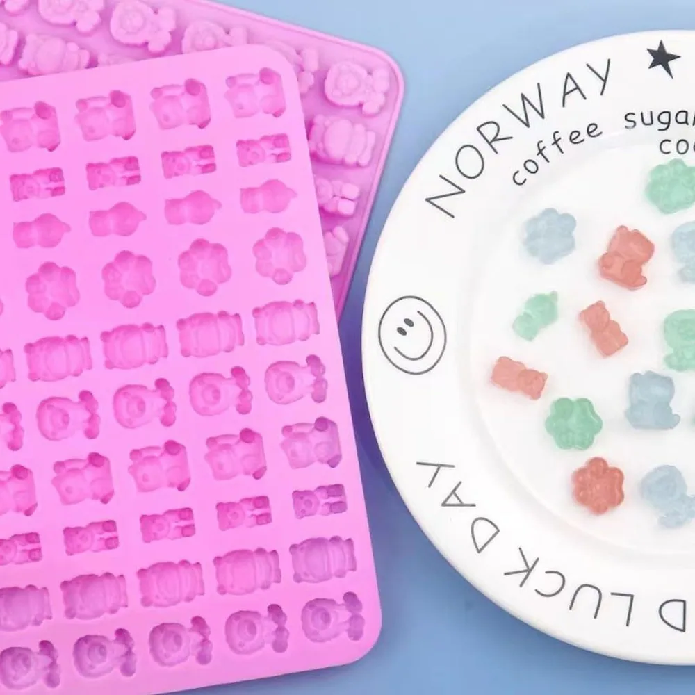 5Pcs Candy Silicone Moulds wit - Kitchen Baking Kit review and price